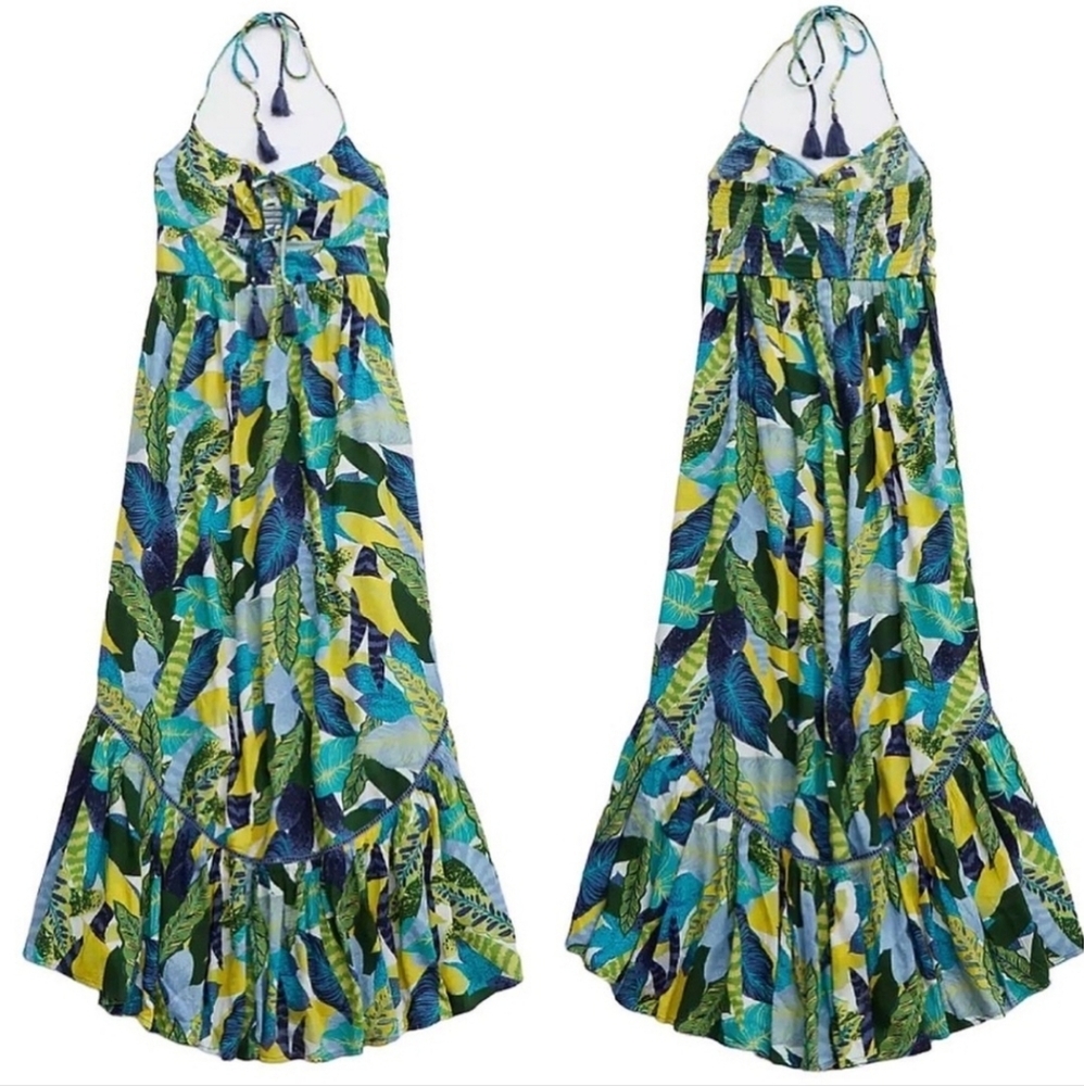 AERIE | Halter Beach Maxi Sundress - Picture 6 of 8